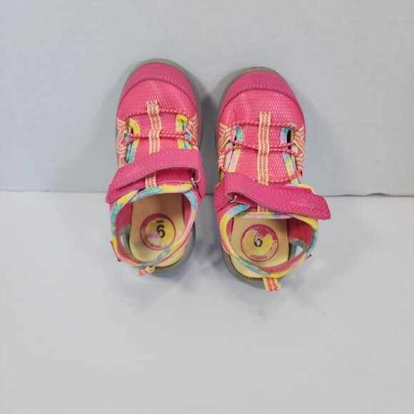 ❤️2/$15 Oshkosh Pink Girl Child Toddler Sandal Size 9 - Picture 5 of 8